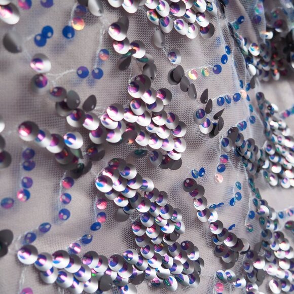 Torrid Pink and Black Lace Mini Sequin Shift Dress 1X - Picture 11 of 11